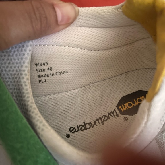 Vibram Size 40 (9) Gray Green white - Picture 5 of 11